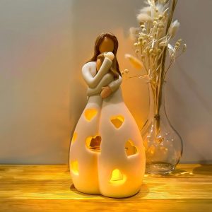Eternal Love Light ?C Mother & Daughter Candle Holder