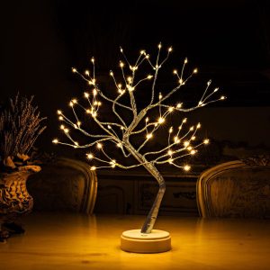 Fairy Light Spirit Tree ?C Handcrafted Ambient LED Tree Lamp