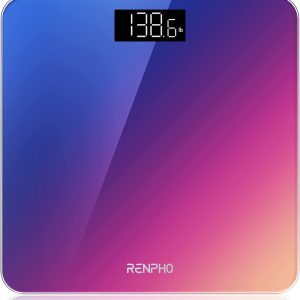 RENPHO Highly Accurate Digital Body Weight Scale, 400 lb, Gradient