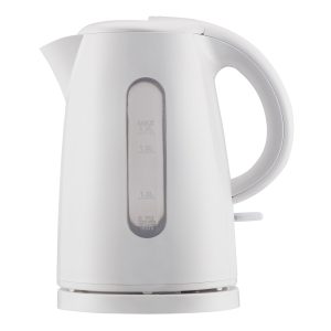 Mainstays 1.7 Liter Plastic Electric Kettle, White