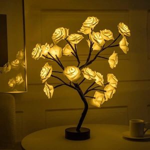 Charming Rose Tree ?C Romantic Rose Lamp