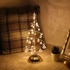 Charming Christmas Tree ?C Golden Glow Holiday Decor